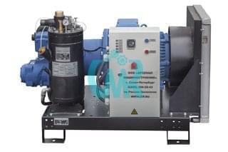 Винтовой электрический компрессор передвижной ЗИФ-СВЭ-5,2/1,0 без кожуха