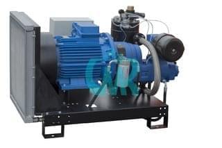 Винтовой электрический компрессор передвижной ЗИФ-СВЭ-5,2/1,0 без кожуха