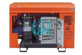 Винтовой электрический компрессор передвижной ЗИФ-СВЭ 7,8/0,7 в кожухе