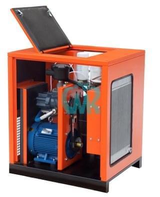 Винтовой электрический компрессор с ременным приводом ЗИФ-СВЭ-0,7/1,3 ШМ