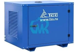 Бензогенератор 6 кВт TSS SGG 6000EHNA в кожухе МК-1.1