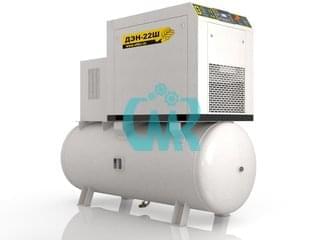 Компрессор винтовой ДЭН-22Ш-ОР (500л), ЧКЗ, 22кВт